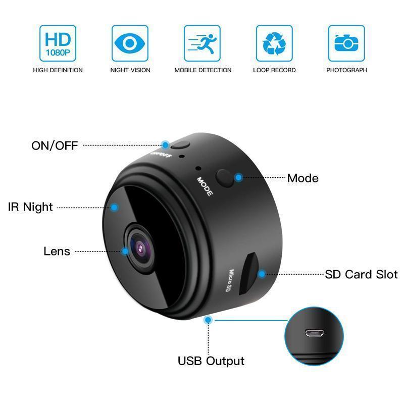 BowLift | Magnetic WiFi Mini Camera