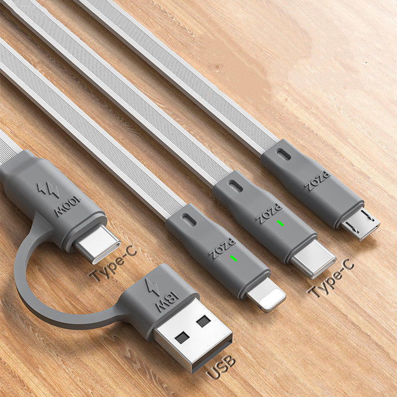BowLift | 3-in-1 Data Cable - 100W Multi-Functional Charging and Data Cable