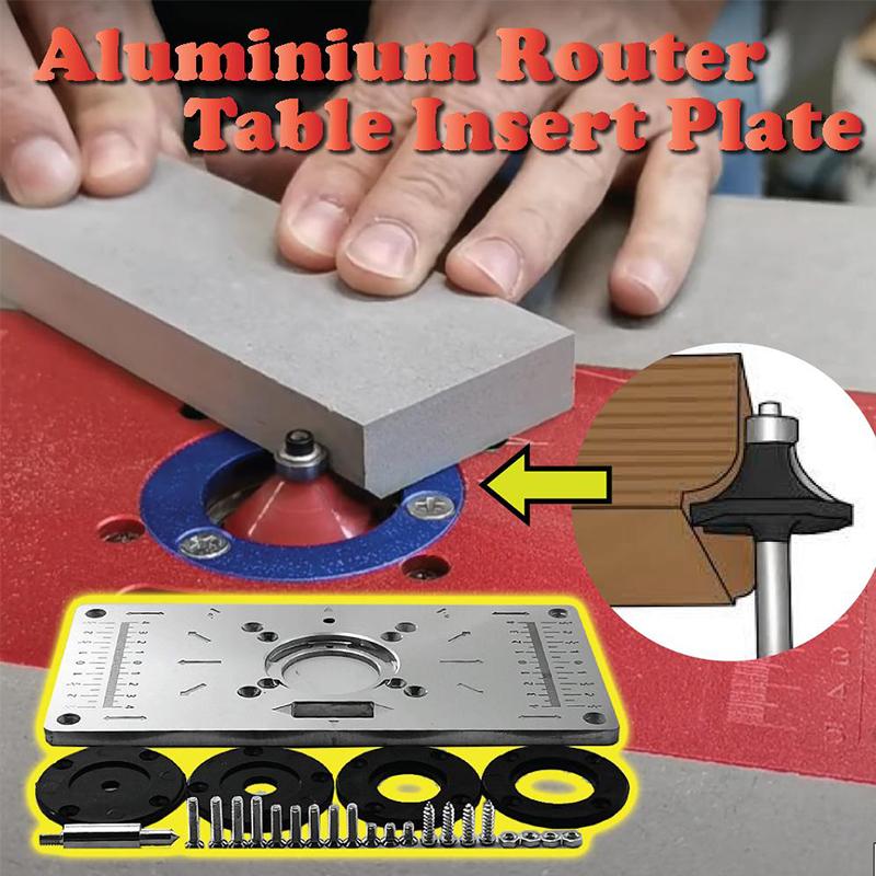 BowLift | Aluminum Router Table Insert Plate
