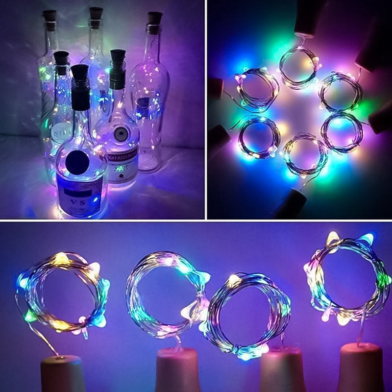 BowLift | LED Bottle Light Cork Night Light DIY Decor Gift