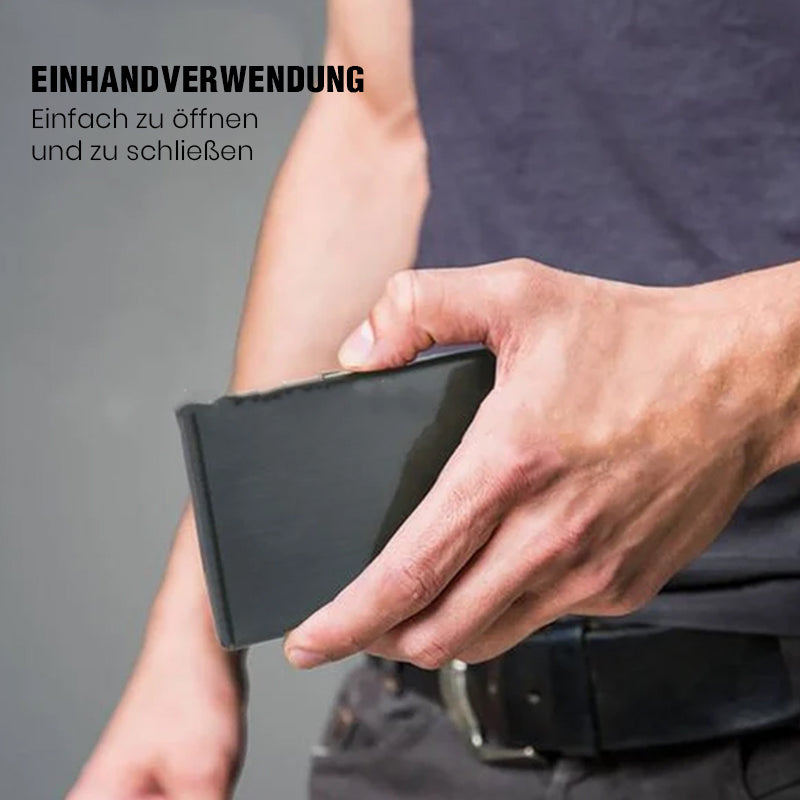 BowLift | Ultral thin card case with theft and demagnetization protection