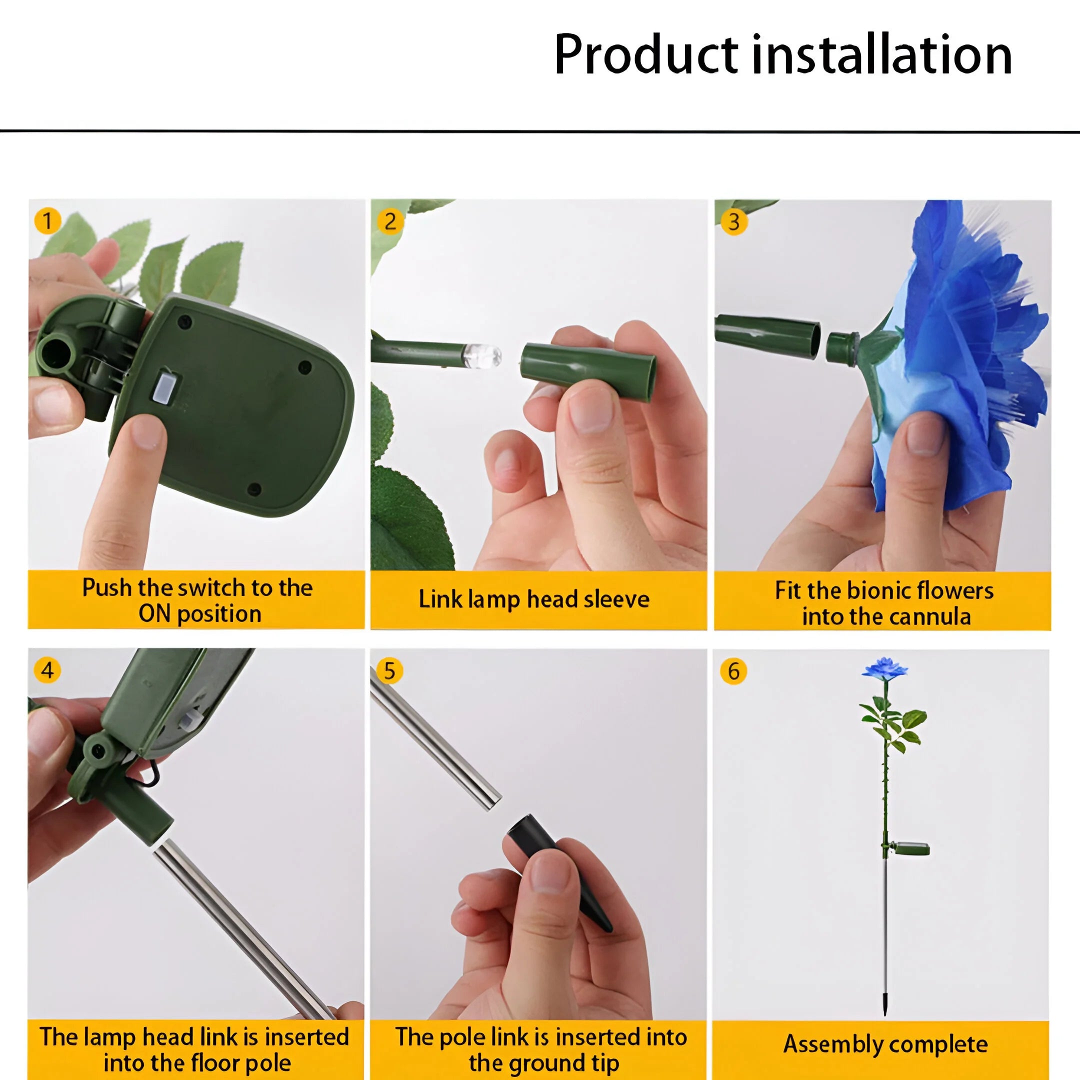 LumeBloom – Solar LED Garden Accent Light
