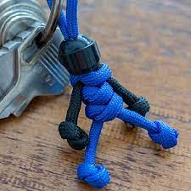 BowLift | Braided Rope Paracord Buddy Keychain
