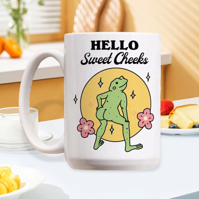 BowLift | Funny Frog Coffee Mug