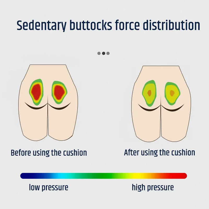 BowLift | Cushion with Honeycomb Shape (Cushion + Cover for Seat Cushion)