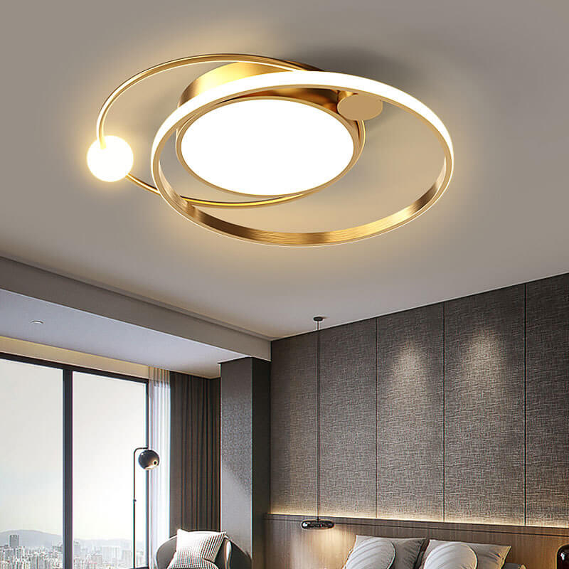 BowLift | Nordic Round Circle LED Ceiling Light flush mounted