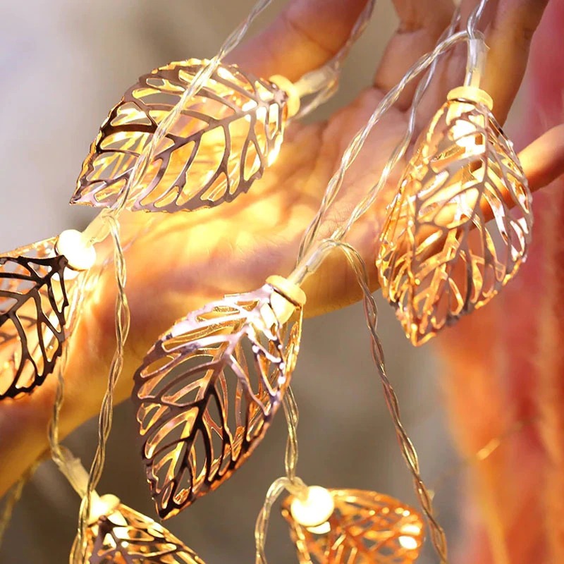BowLift | Golden Leaf Fairy Lights