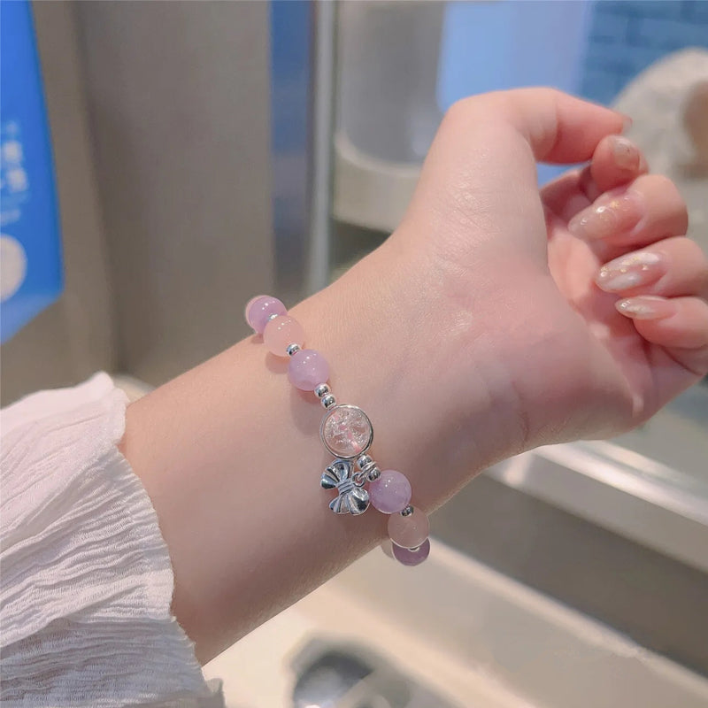 BowLift | Imitation Cat's Eye Crystal Butterfly Bracelet