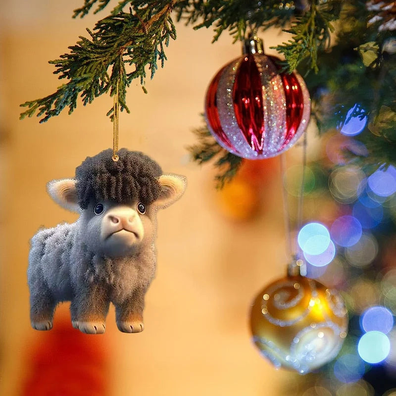 BowLift | Cartoon Cow Decorative Ornament