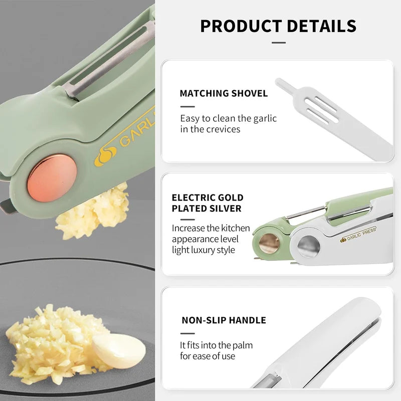 BowLift | Garlic Press Stainless Steel