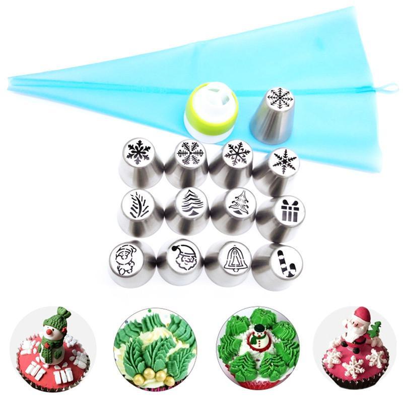 BowLift | Christmas Baking Piping Nozzle Set