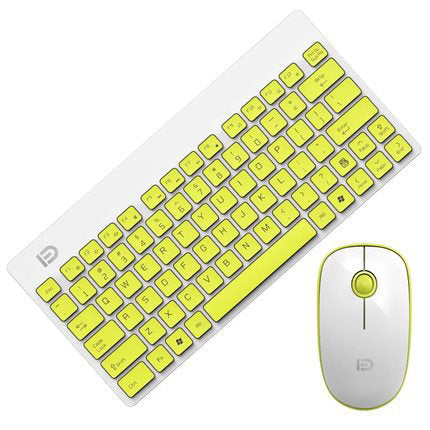 BowLift | 2.4GHz Ultrathin Portable Wireless Keyboard and Mouse Combo With Multimedia Shortcuts, Long Battery Life & Ergonomic Design