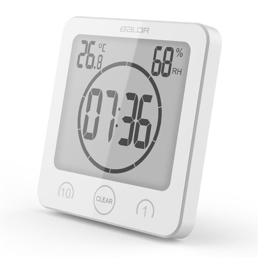 BowLift | Waterproof Shower Clock – Always On Time, Even In The Bathroom