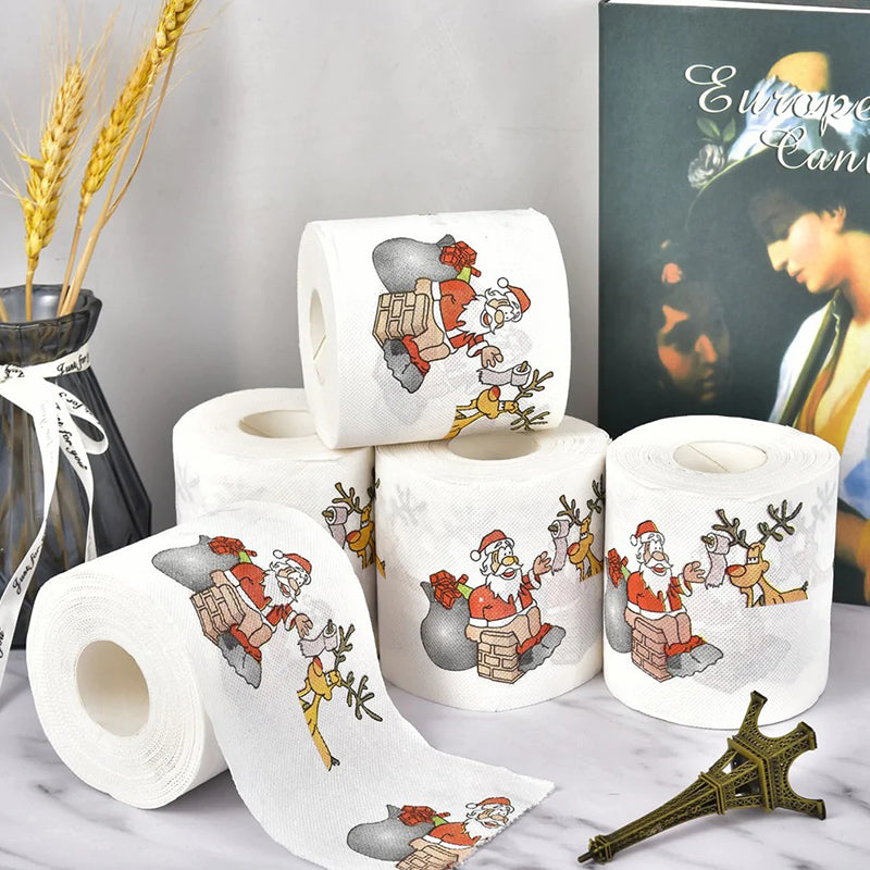 BowLift | Funny Christmas Toilet Paper