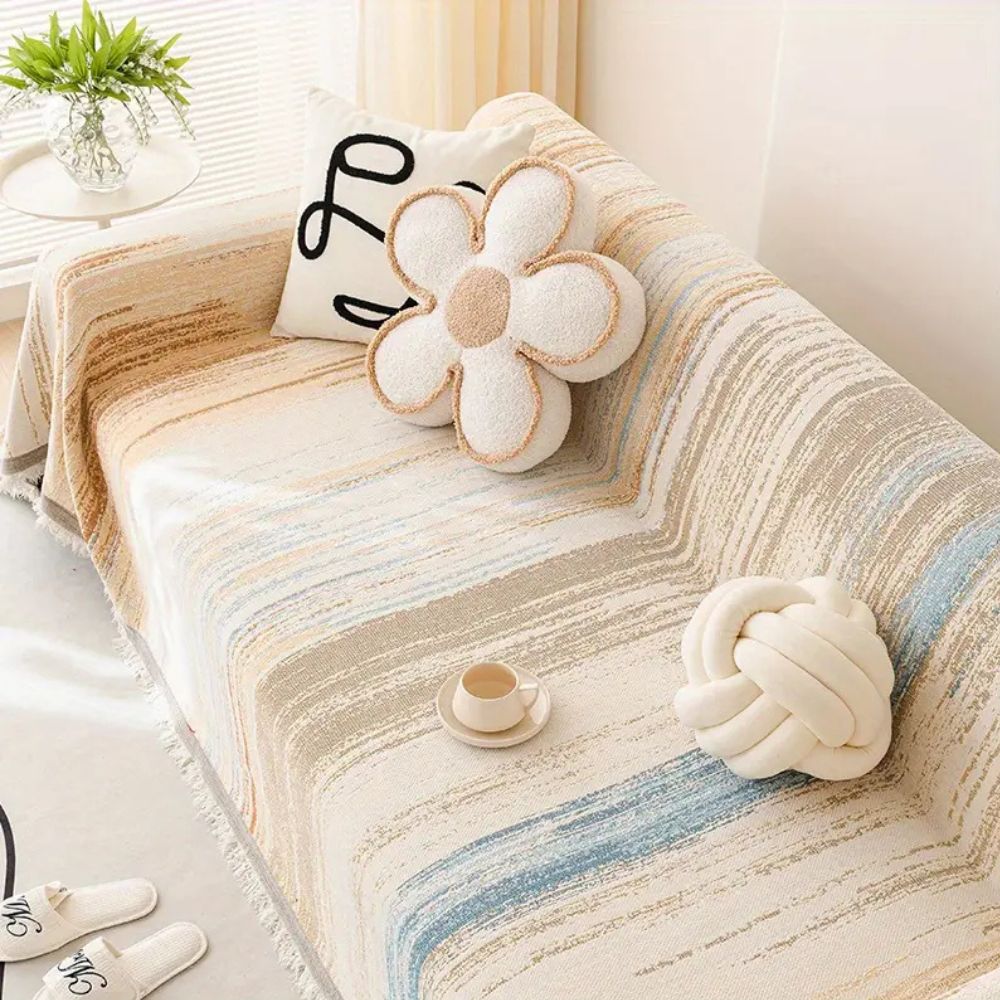 BowLift | Serene Stripes Sofa Cover