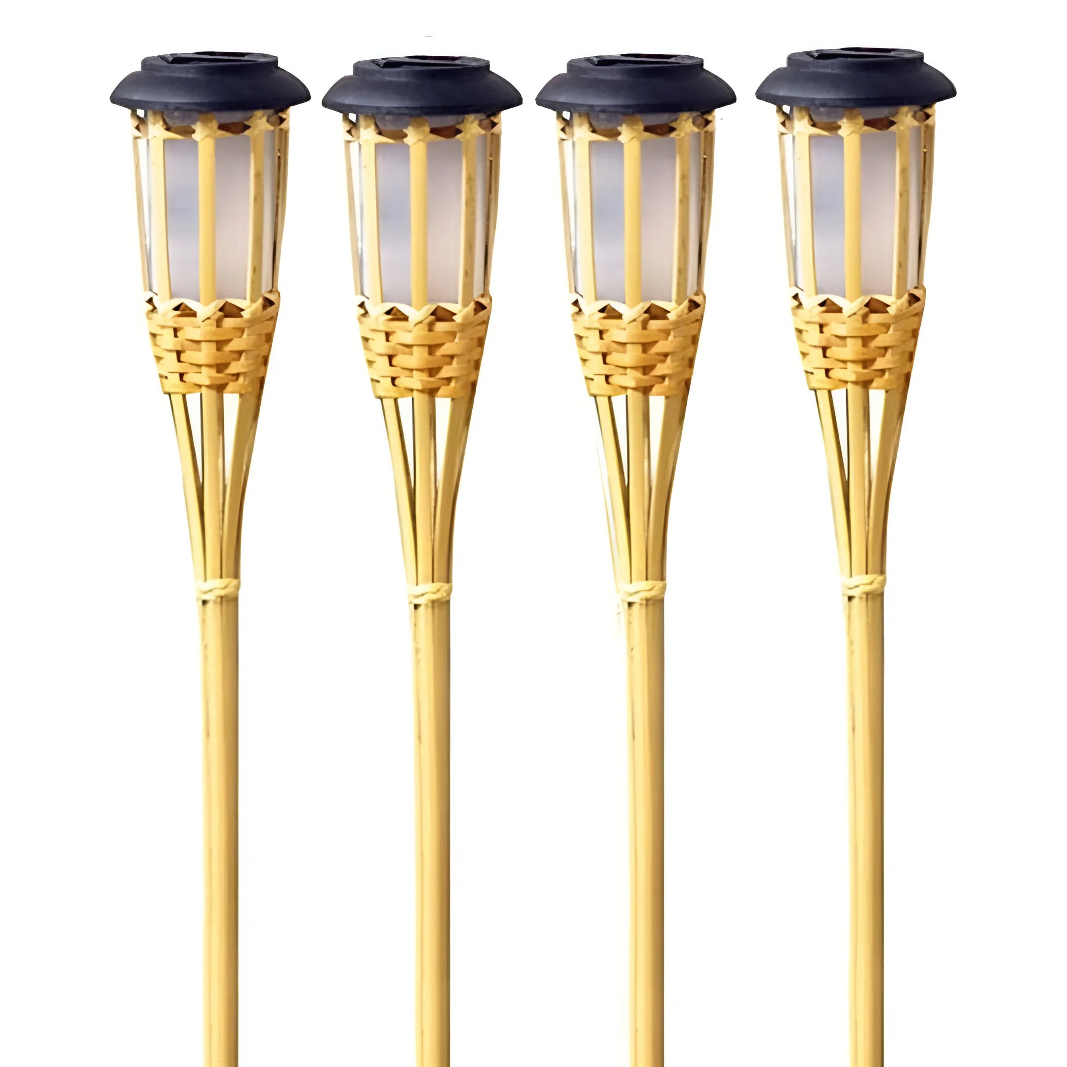 GlowFlame – Solar Flickering Garden Light Set (4pcs)