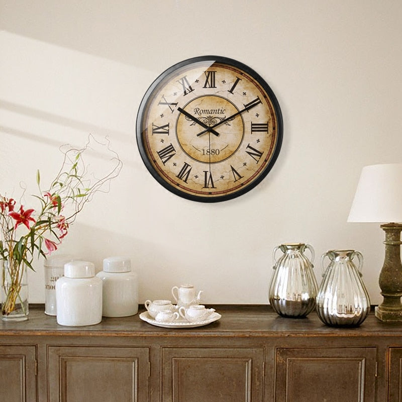 BowLift | ClassicTick - Vintage Metal Clock