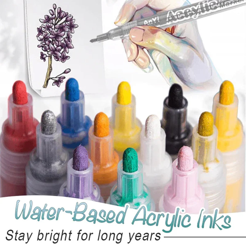 BowLift | High Pigmented Acrylic Paint Markers