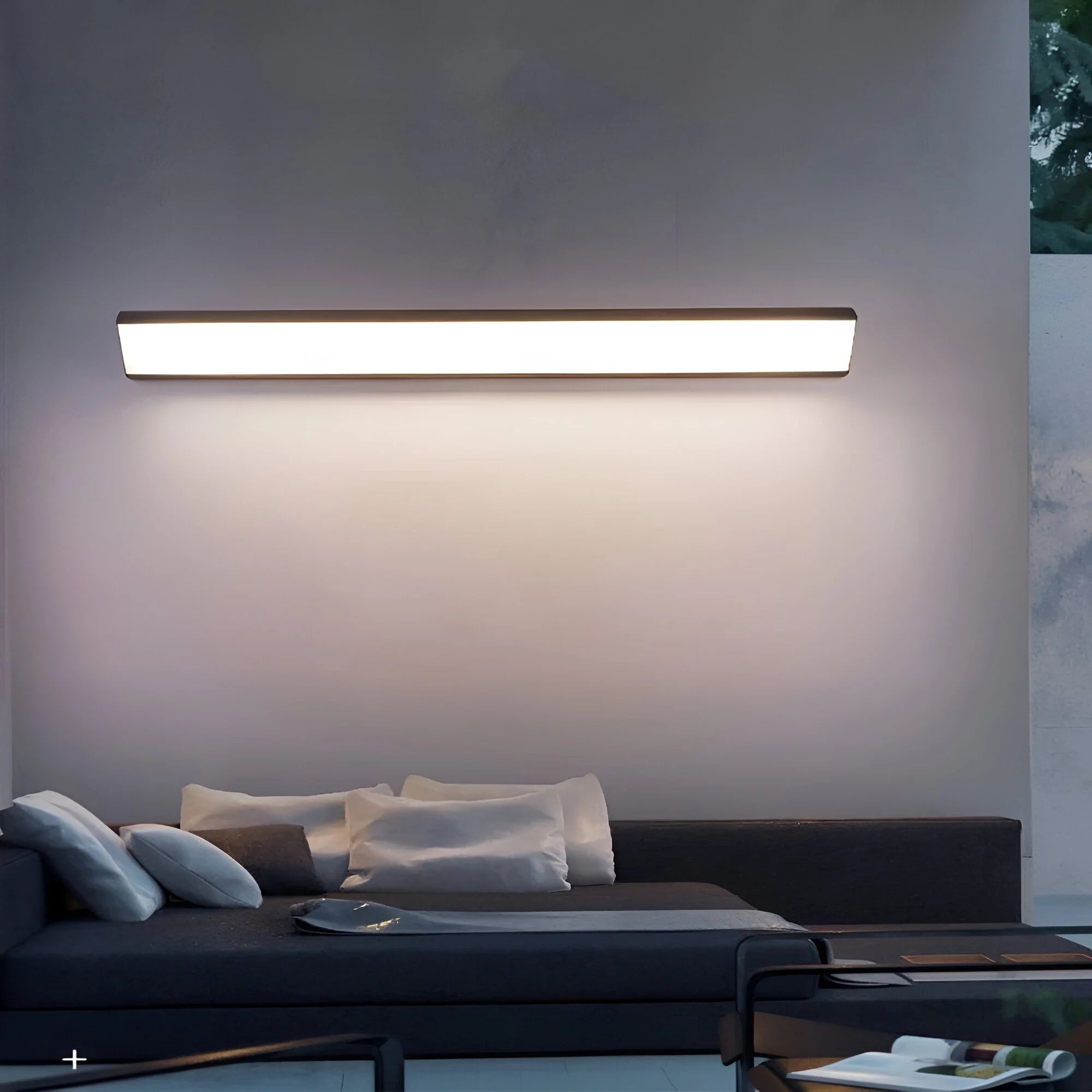 GlowFort – LED Wall Lamp with Acrylic Shade