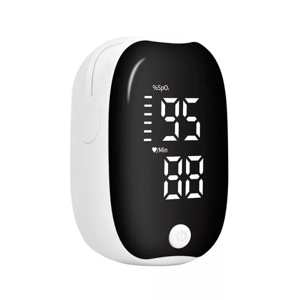 BowLift | Fingertip Pulse Oximeter | Fast, Accurate Blood Oxygen Monitor with LED Display for Home Health Tracking