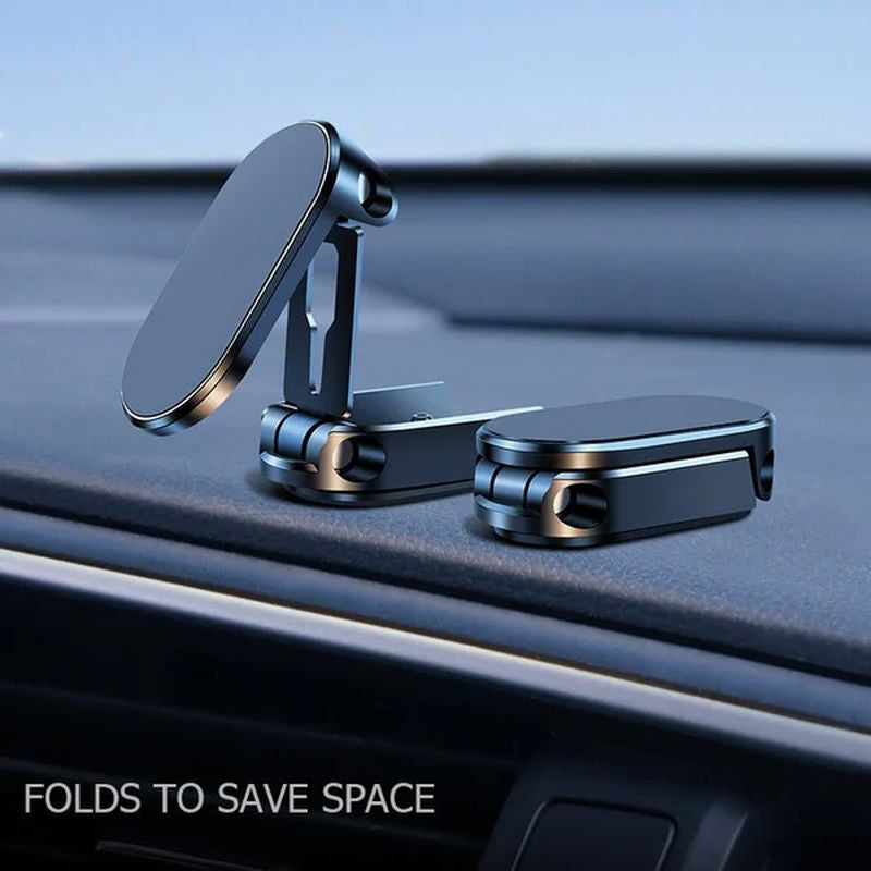 BowLift | Alloy Folding Magnetic Car Phone Holder