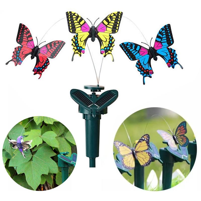 BowLift | Solar-powered dancing hummingbird and butterfly