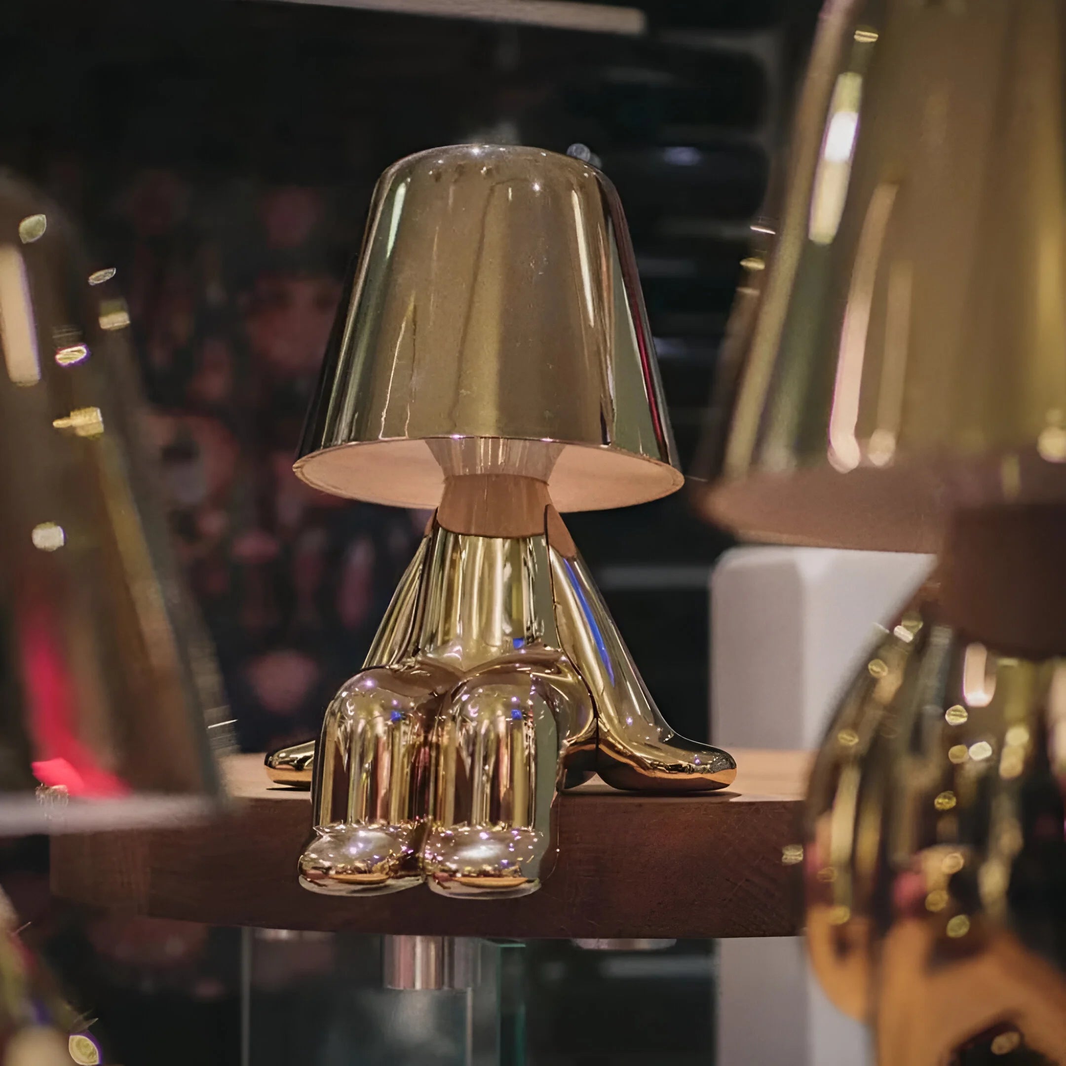 ThinkerGlow – Artistic Luxury Table Lamp Collection