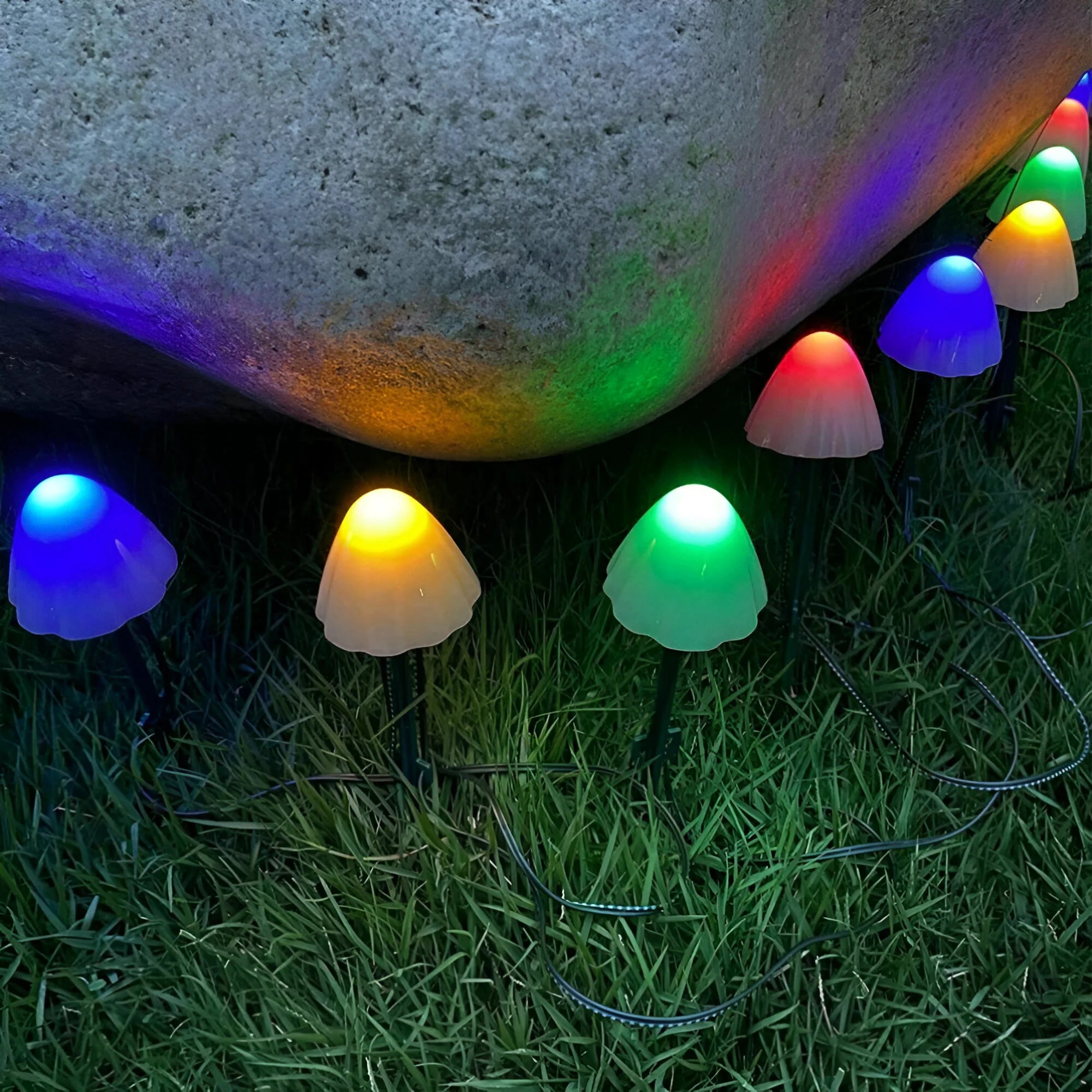 GlowMush – Solar Mushroom Garden Lights