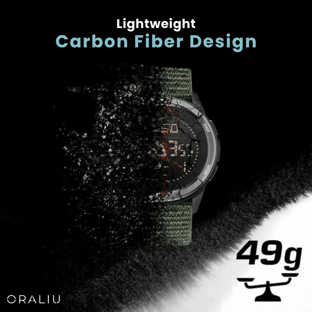 BowLift | Carbon Fiber Outdoor Watch – Lightweight & Ultra-Durable