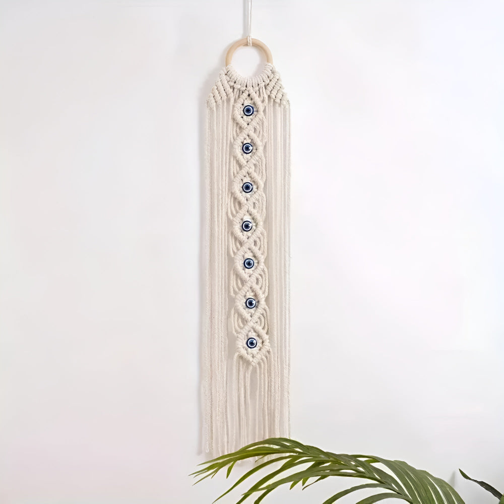 BowLift | Eye-Beads Bohemian Macrame Wall Decor
