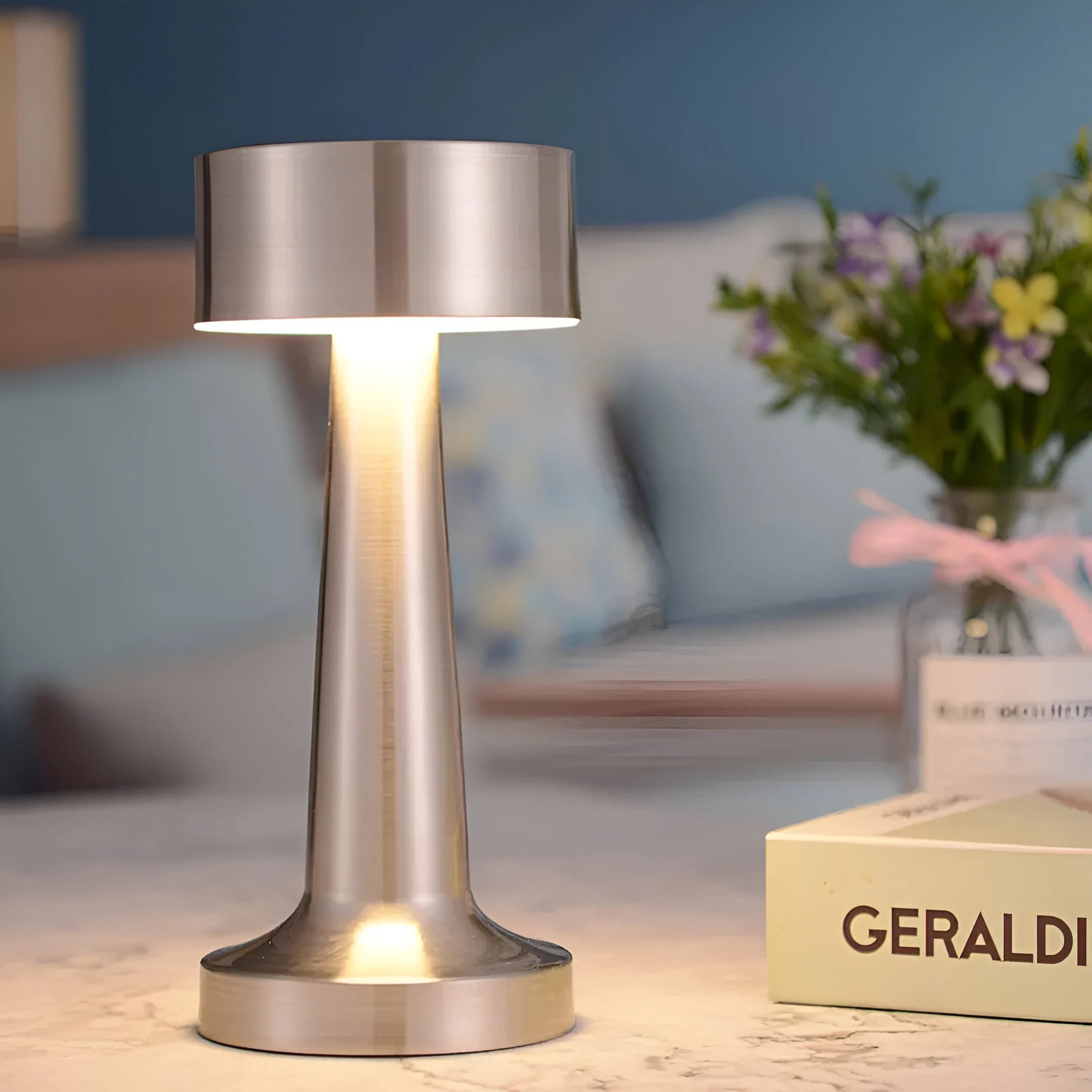 GlowSphere – Rechargeable LED Table Lamp