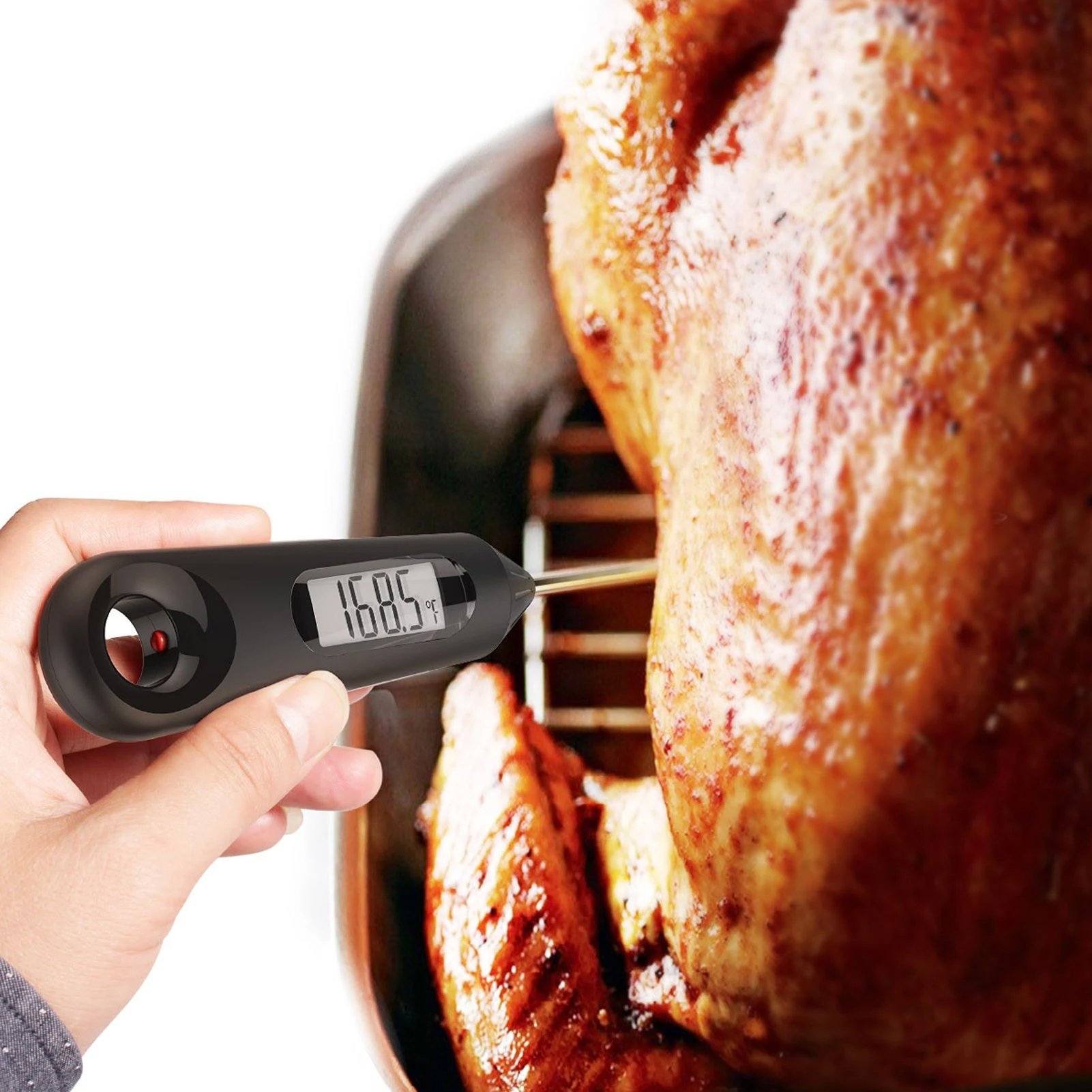 BowLift | 2-in-1 Instant-Read Food Thermometer and Egg Beater