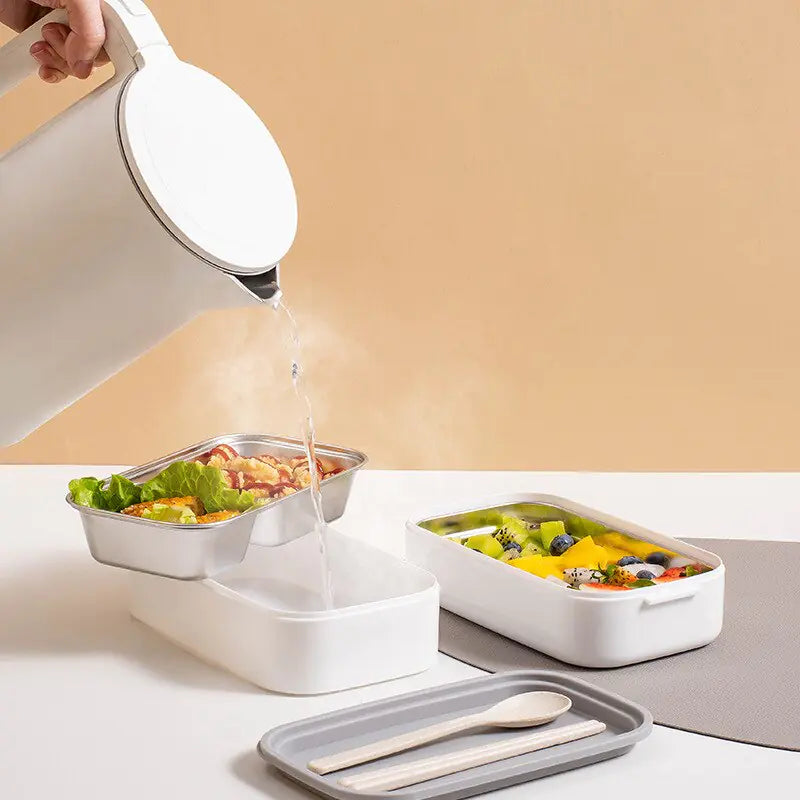 BowLift | 2-Layer Stainless Steel Bento Lunchbox - MealMate