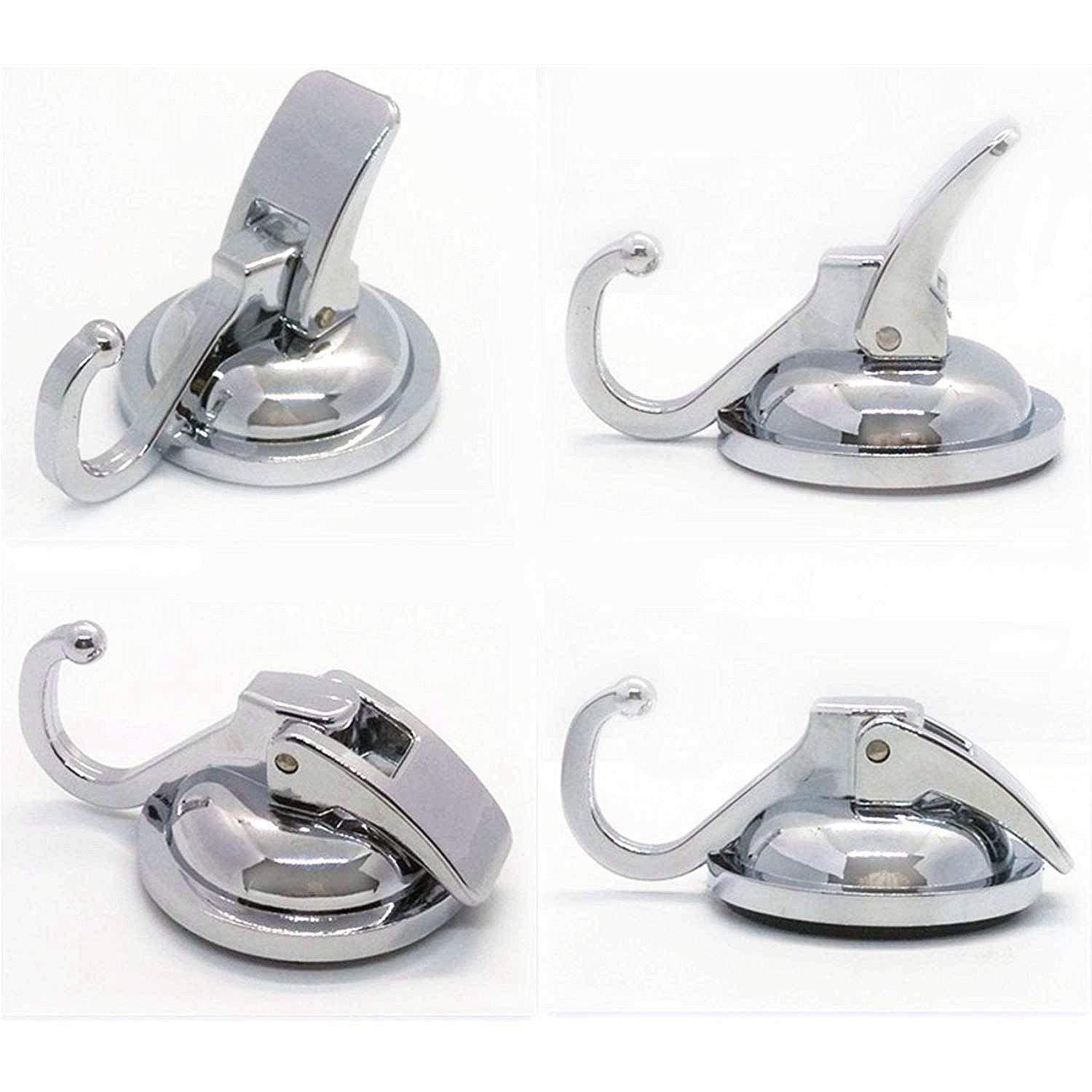 BowLift | 2-Pack: Heavy-Duty Vacuum Suction Cup Hooks