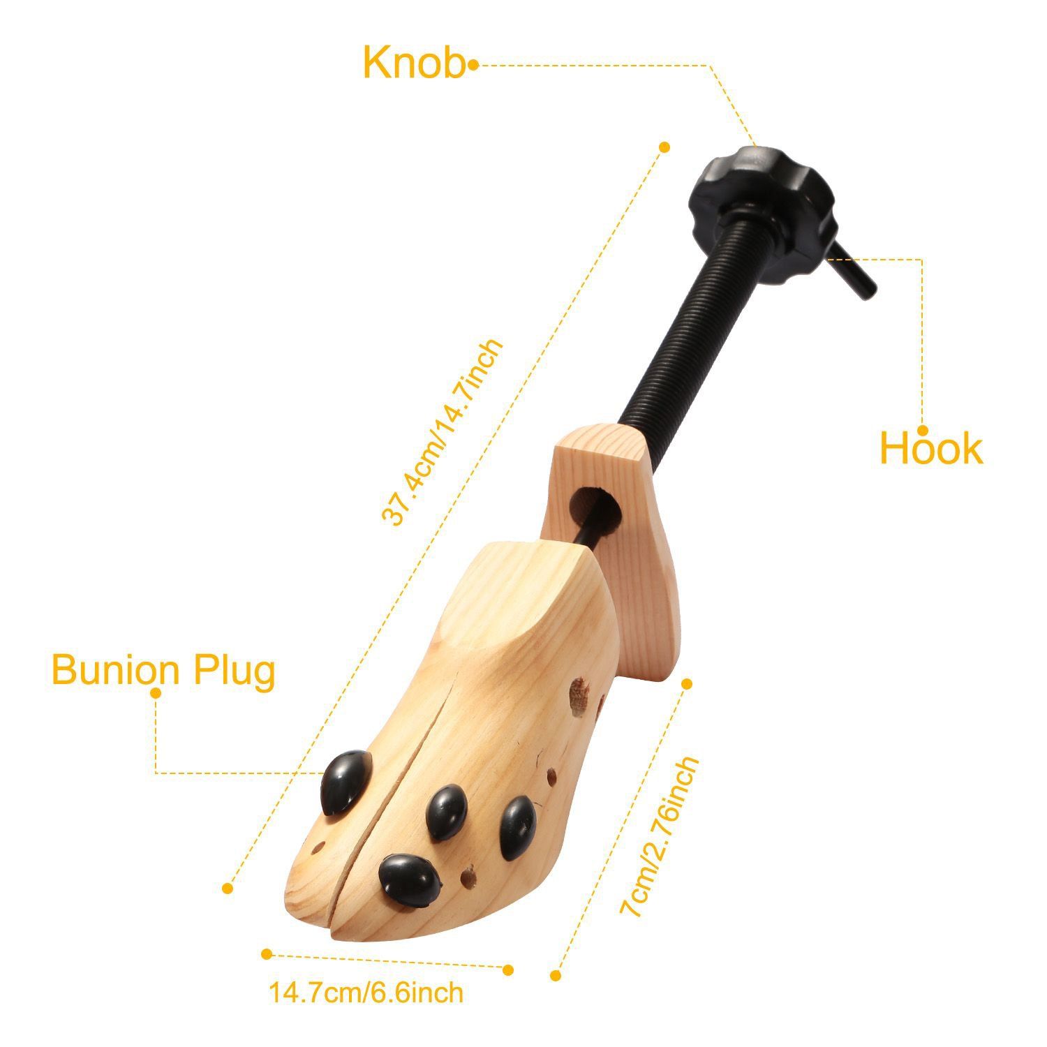 BowLift | 2-Piece: Shoe Stretcher 2-Way Shoe