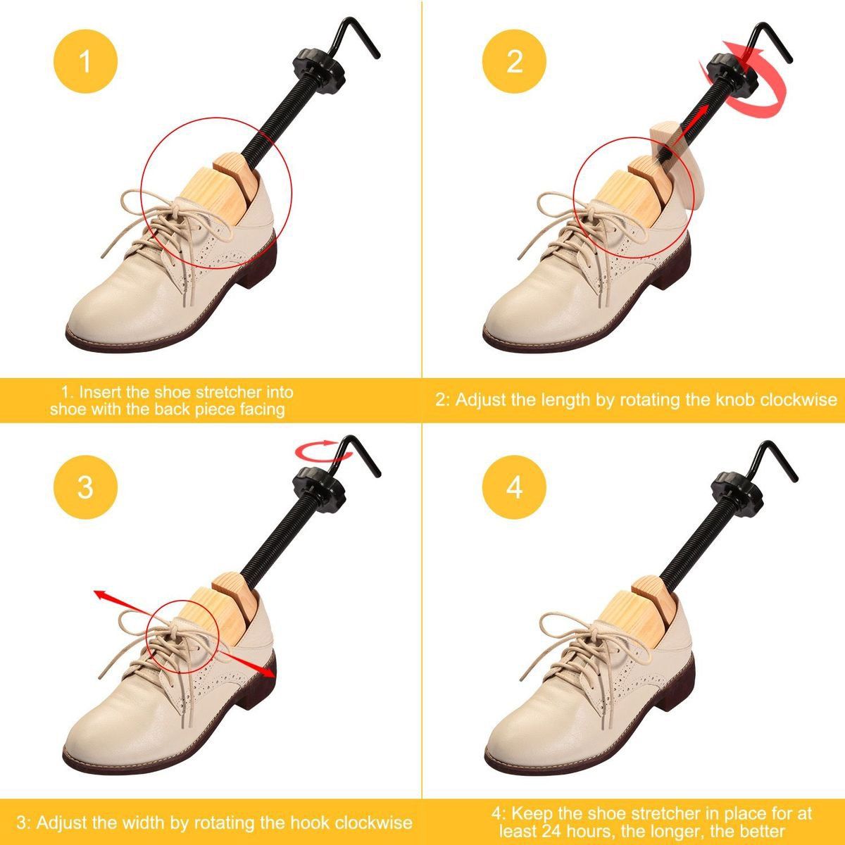 BowLift | 2-Piece: Shoe Stretcher 2-Way Shoe