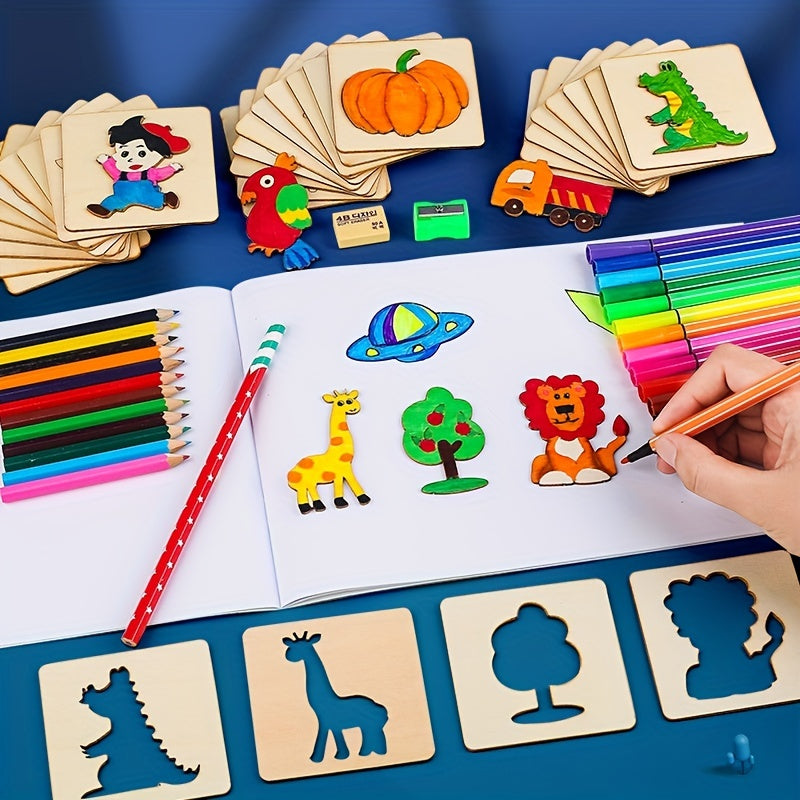 BowLift | InspireSketch - Montessori 20-Piece Drawing Set for Creative Play