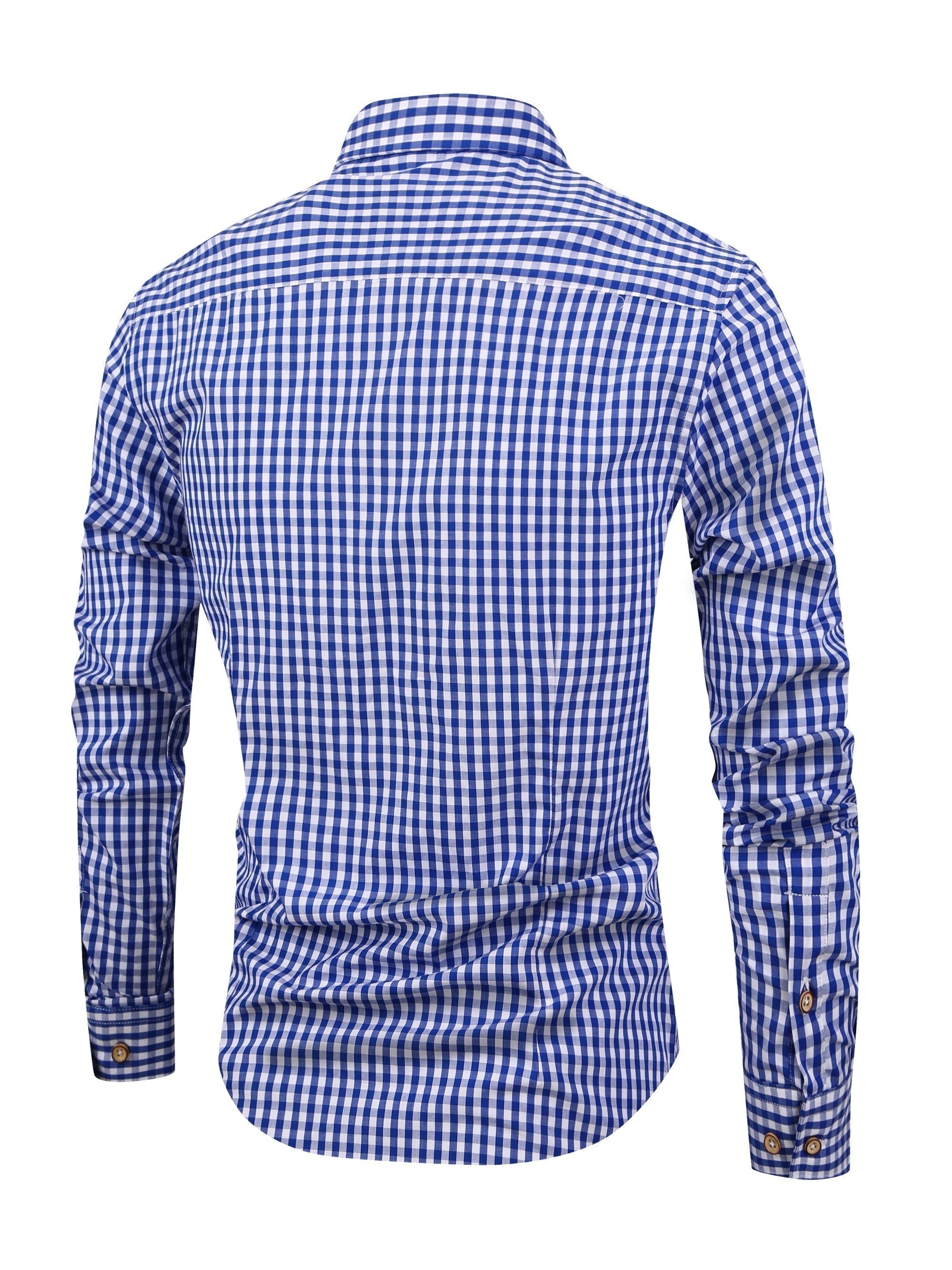 BowLift | Men's Fashion Checkered Shirt – Stylish & Versatile