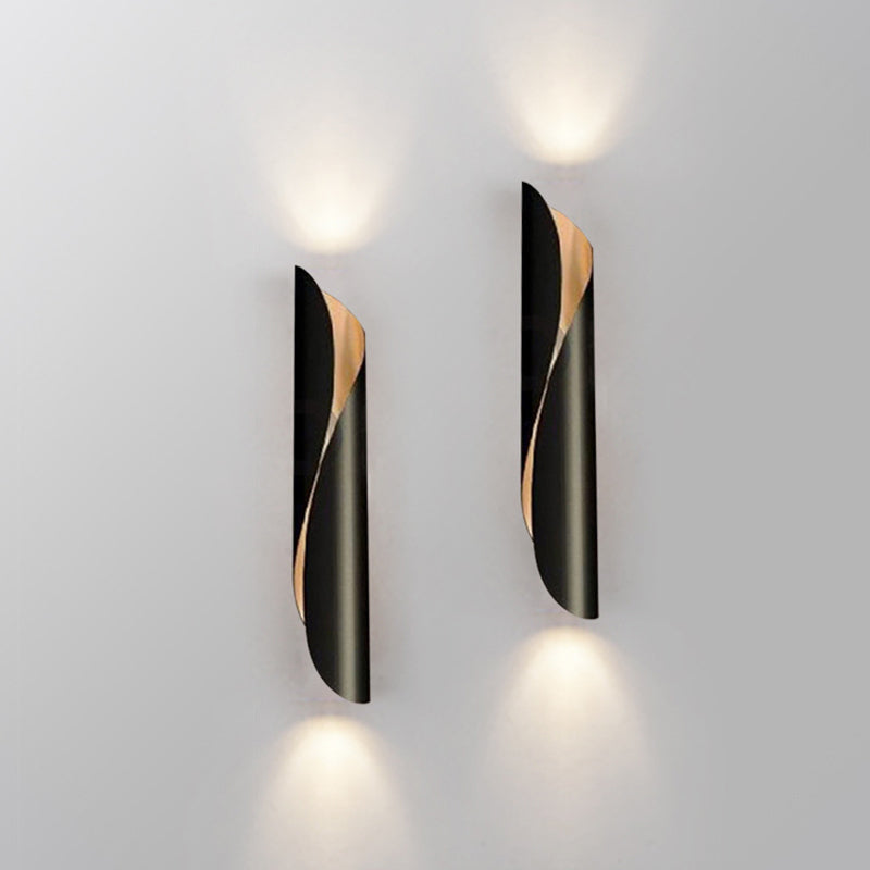 BowLift | Wall lamp Wrap Modern style Aluminum 2 bulbs Wall lighting for bedside table