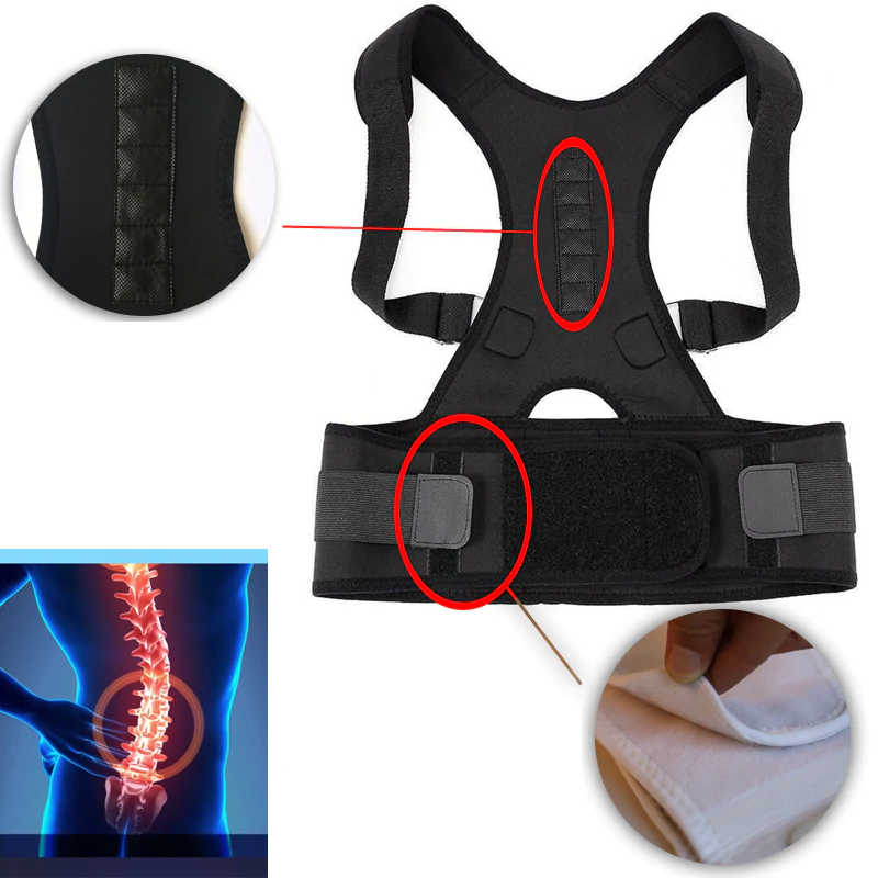 BowLift | BackPosture Pro Magnetic Posture Brace – Support & Pain Relief for Every Day