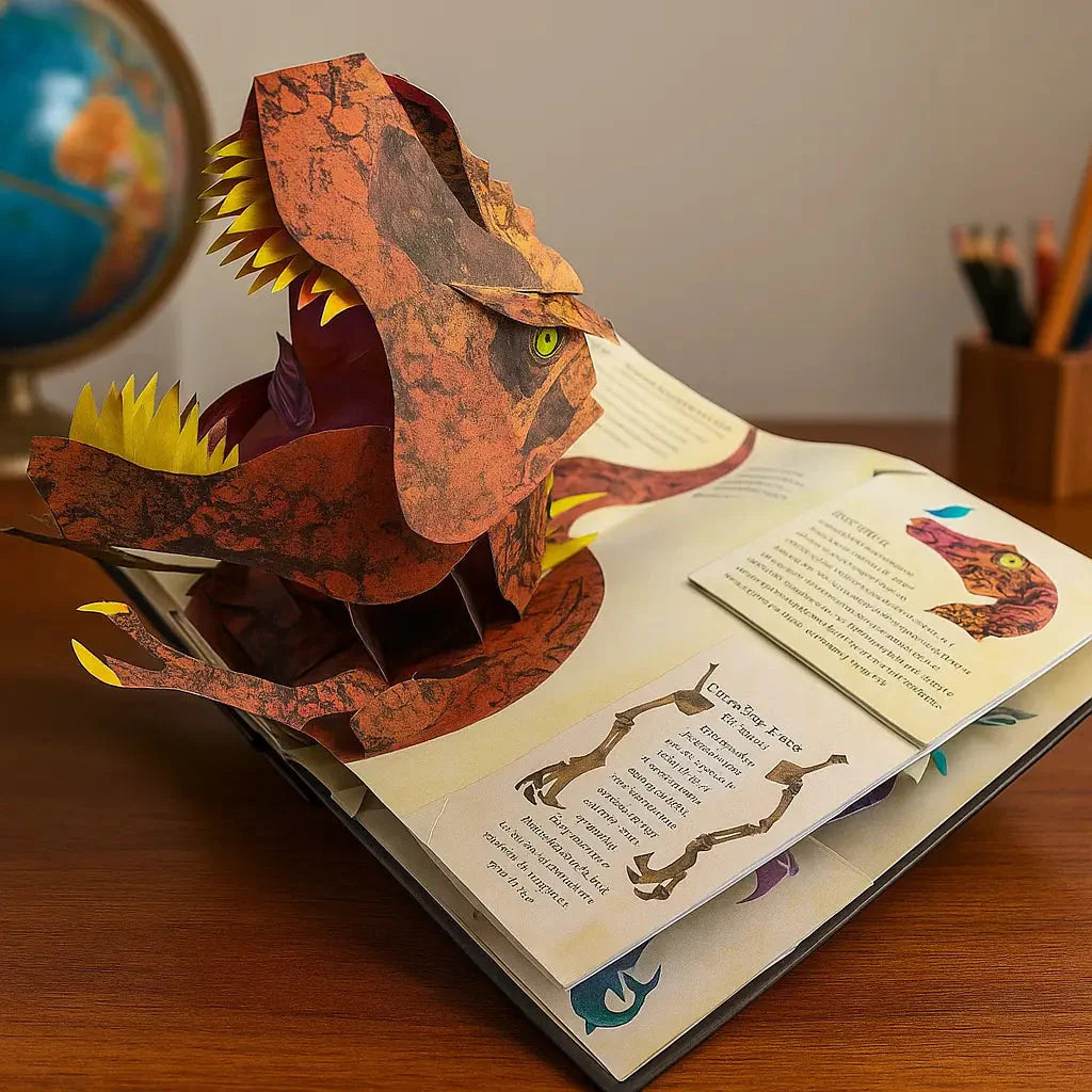 BowLift | 3D Pop-up Book Dinosaur – Epic Adventure in Prehistoric Times