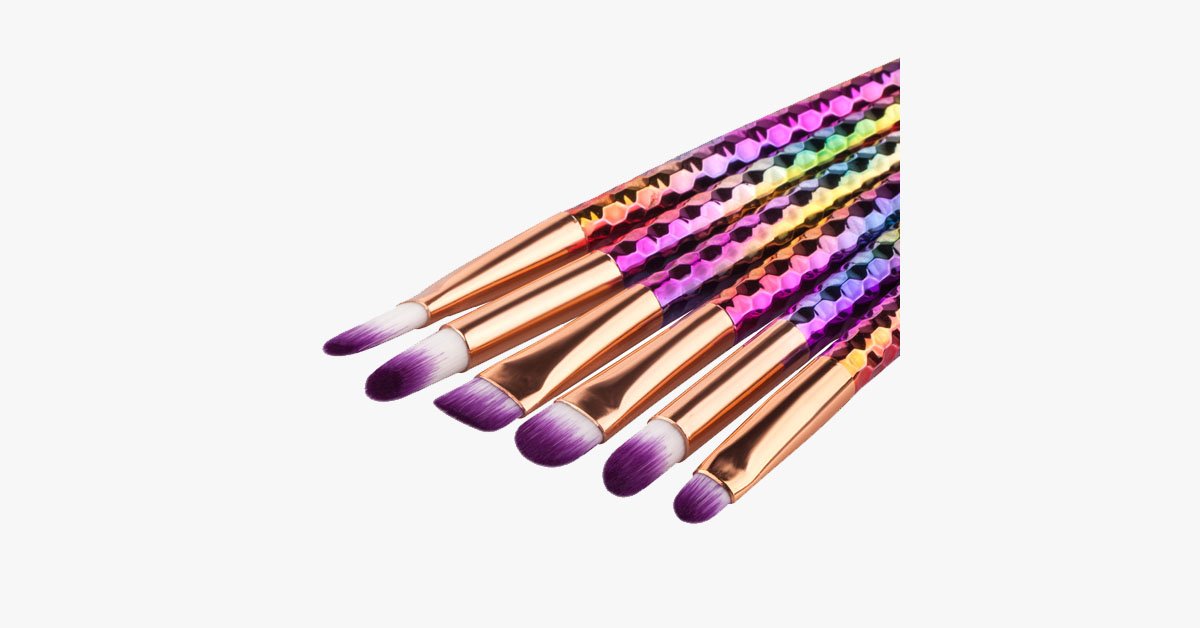BowLift | 6-piece unicorn brush set – A versatile brush set for all your needs
