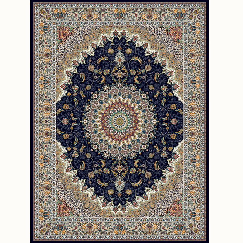 BowLift | Aesthetic Moroccan Carpet Multicolored Floral Carpet pet-friendly non-slip backing machine washable carpet for guest room