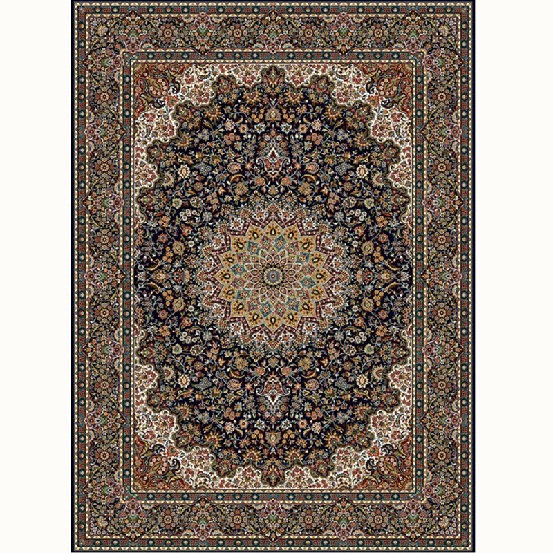 BowLift | Aesthetic Moroccan Carpet Multicolored Floral Carpet pet-friendly non-slip backing machine washable carpet for guest room