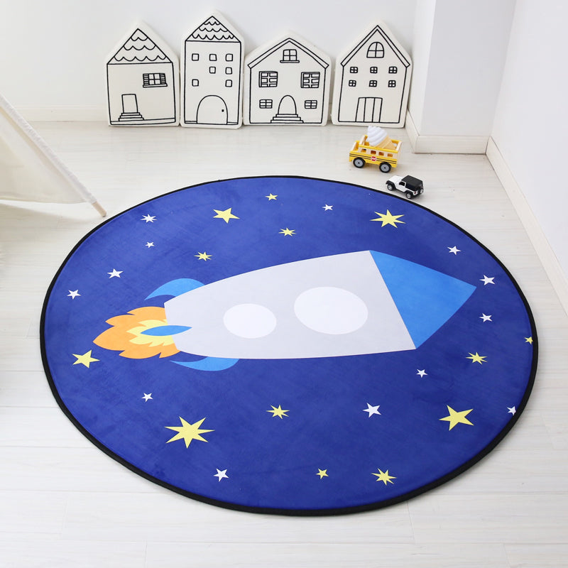 BowLift | Unique Multicolored Kids Style Carpet Cotton Pattern Carpet Pet-Friendly Carpet for Playroom