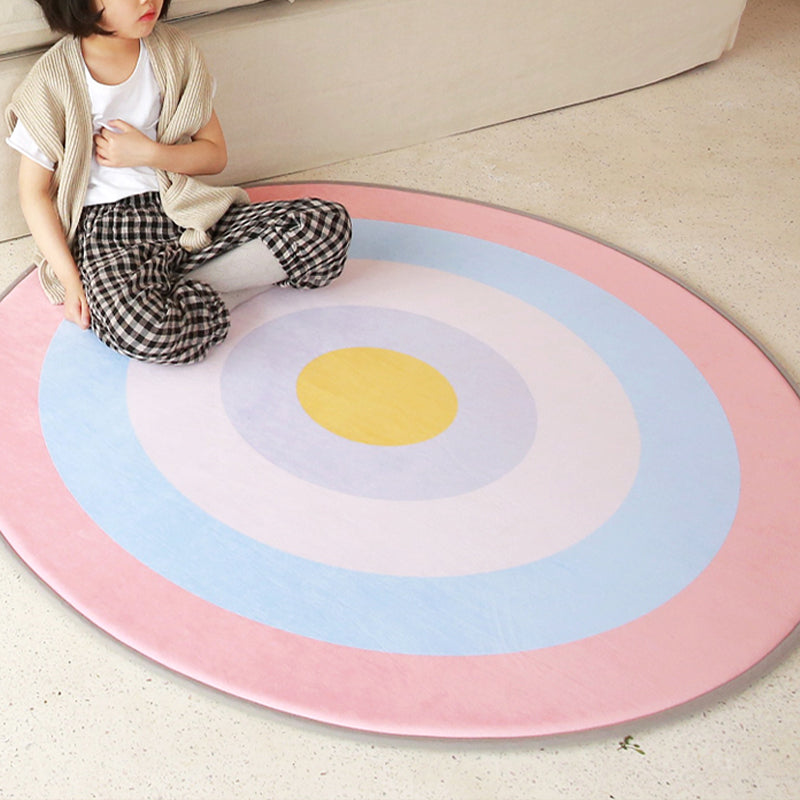 BowLift | Cartoon Children Room Carpet Multicolored Animal Carpet Cotton Pet-friendly Machine Washable Indoor Carpet