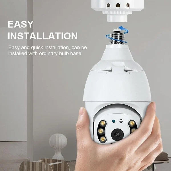 BowLift | Wireless Wifi Bulb Camera Security Camera