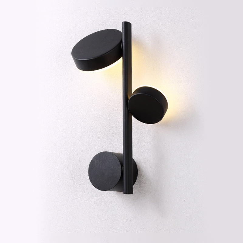 BowLift | Circle Wall Mounted Light Post-Modern Metallic Living Room LED Wall Lighting for Living Room