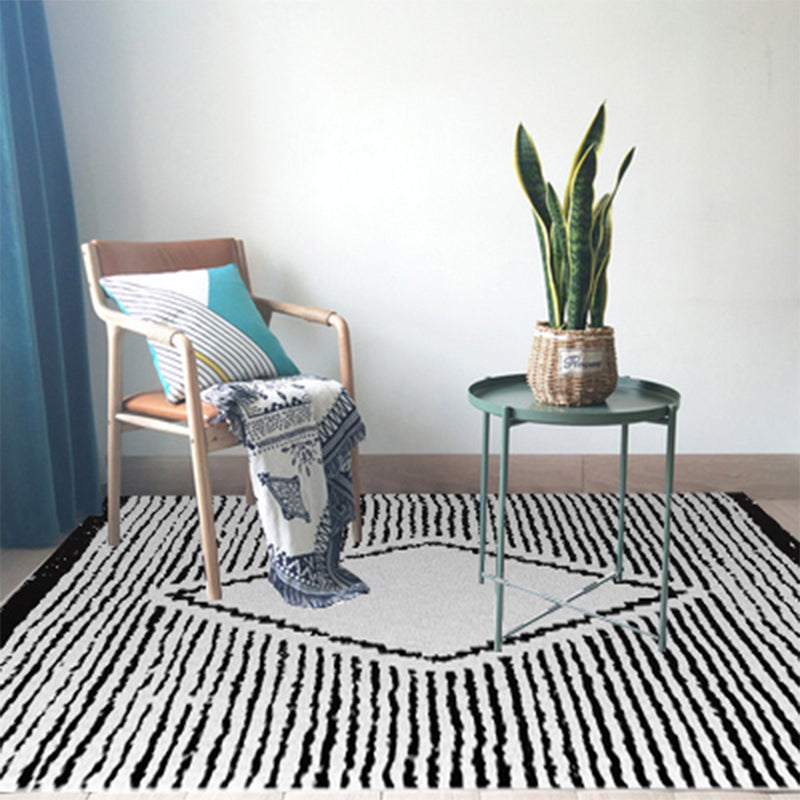 BowLift | Beautiful Floral Pattern Carpet Multicolor Moroccan Style Carpet Polyester Non-Slip Washable Stain Resistant Carpet for Room