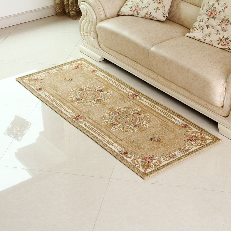 BowLift | Empire Peony Rug Multicolor Traditional Rug Synthetic Pet-Friendly Non-Slip Stain-Resistant Runner Rug for Home